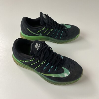 NIKE AIR MAX 2016 BLACK MULTI COLOR MIDNIGHT Mens Size
