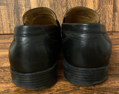 Donald Pliner Mens Kolle-21 Size 10.5 Black Slip On Loafer  display picture 1