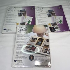 LOT Creative Memories 8 x 10 Old 2 Style White Pages and 1 Protectors Packages