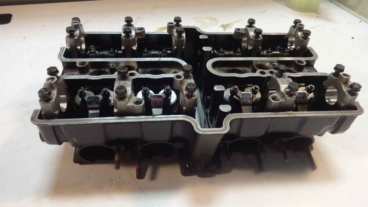 86 KAWASAKI ZX600 NINJA ZX 600 KM85B ENGINE CYLINDER HEAD | eBay