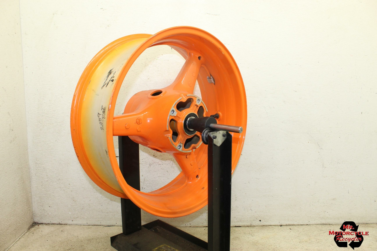 08-11 HONDA CBR1000RR REAR WHEEL BACK RIM 42650-MFL-D00ZA 42711-MFL-003 ...