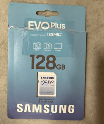 Samsung EVO Plus  128GB SDXC UHS-I Memory Card