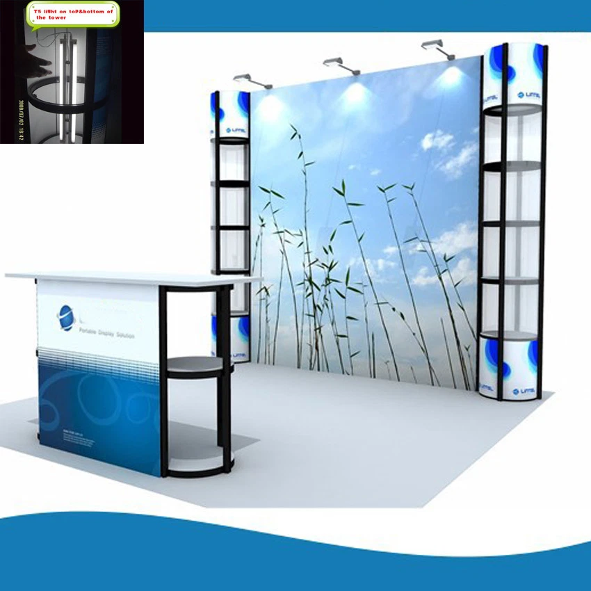 Complete Portable Pop Up Booths, Trade Show Graphics