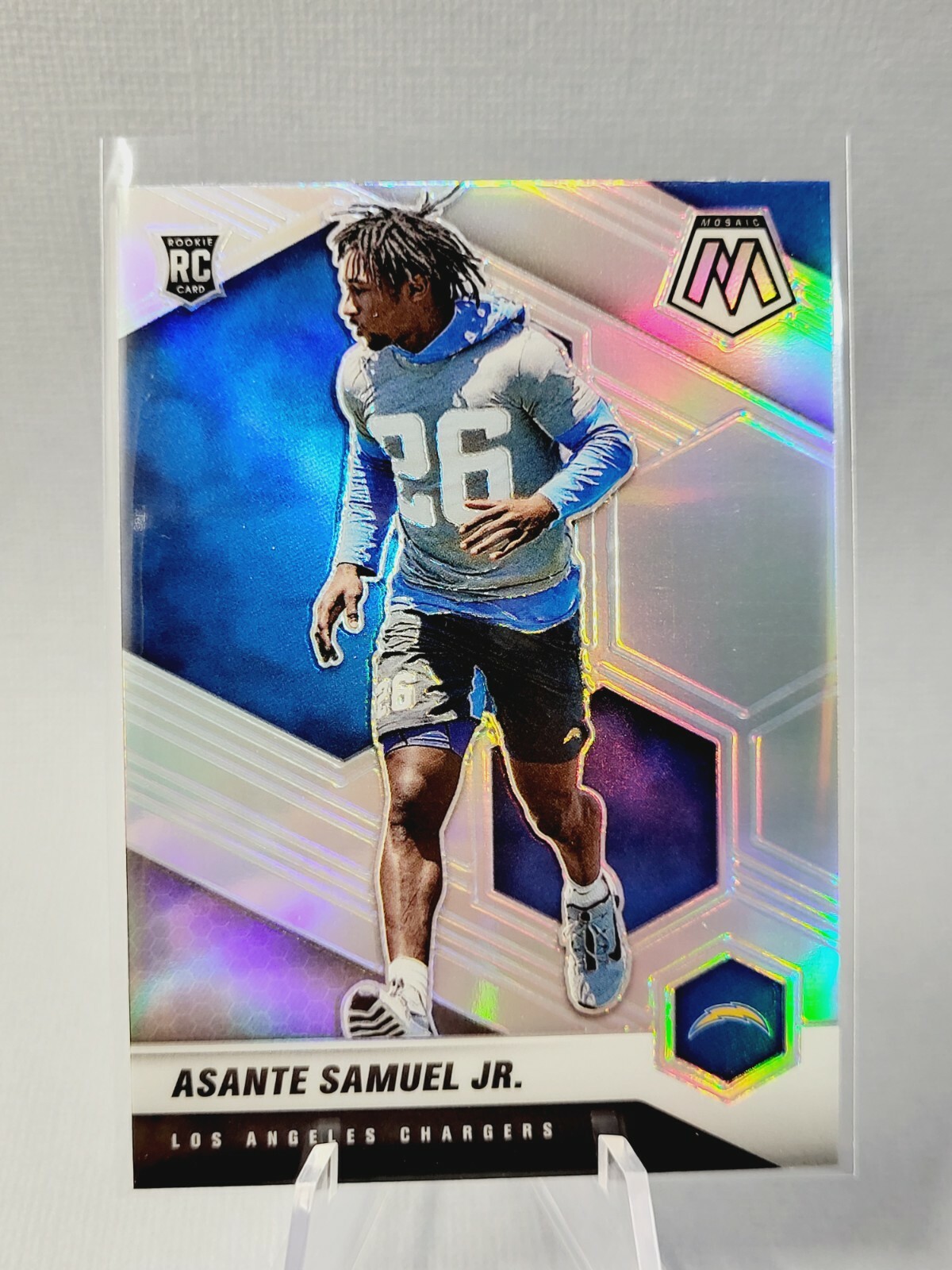Asante Samuel Jr. Panini Mosaic #348 Silver