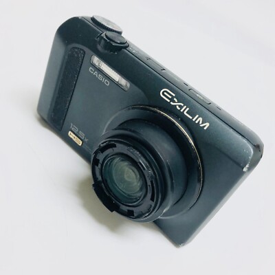 CASIO EXILIM EX-ZR100 Compact Digital Camera Black Used | eBay