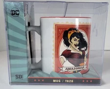DC Comics SD Toys Bombshells Series "Amazonian" Coffee Mug - New In Package 