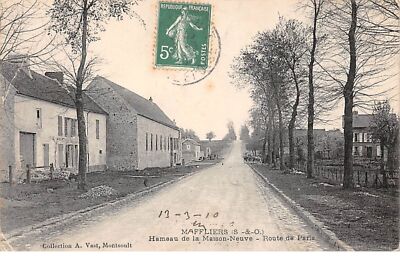95 .n° 108025 . maffliers . hamlet of the house new .route de paris.