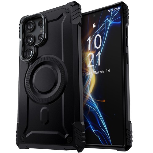 For Samsung Galaxy S23 Ultra/S23+/S23 Shockproof Holder Case Cover + Accessories - Picture 26 of 56