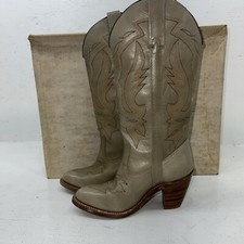 New Women?s Gray Fashion Capzeio Cowboy Boots. L538 5.5 5 1/2. 20-45