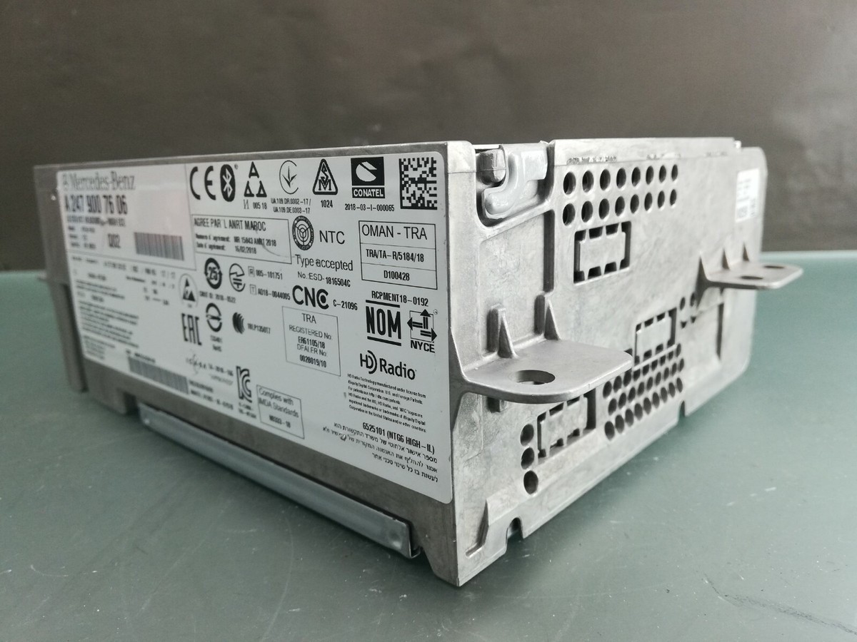 Original Mercedes W247 B-Klasse NTG6 Connect STG HIGH ECE Headunit 