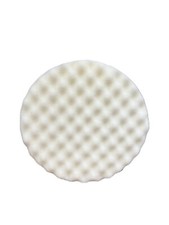 8 Waffle Foam White Compounding Pad (2 PACK)