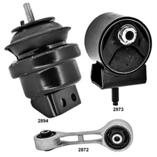 Right, Rear RH & Front RH Engine Mounts 3PCS for Ford Taurus, Mercury Sable 3.0L