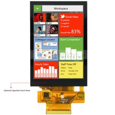 Serial SPI 3.5"TFT LCD Module Display 320x480 w/Capacitive Touch Panel,Tutorial