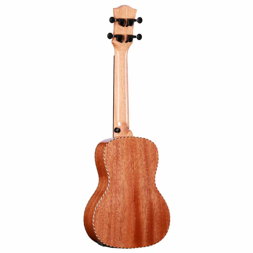 Muzikkon Heartland Concert Ukulele Mahogany with EQ Musical Instrument - Image 2 of 4