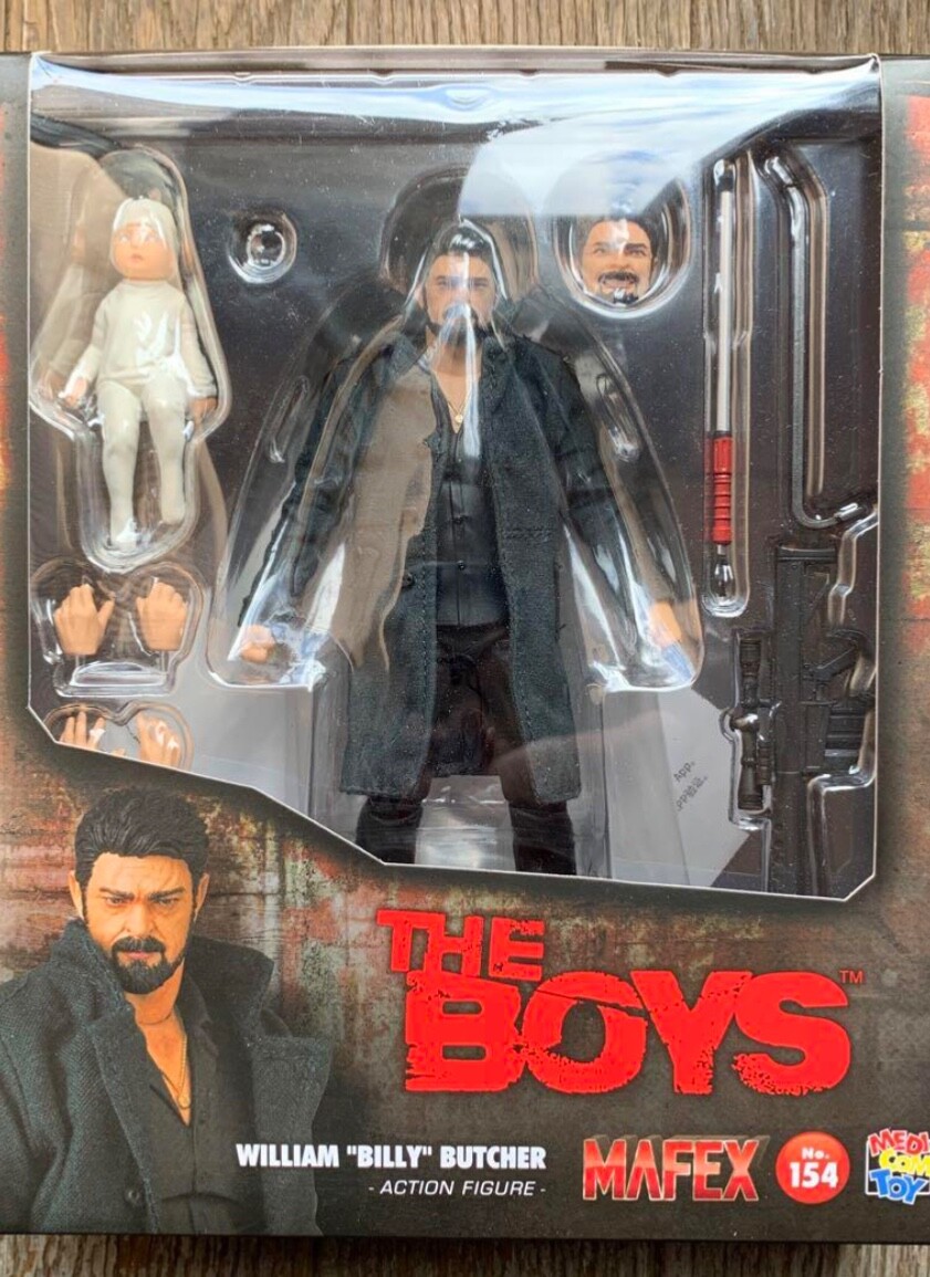 未開封 マフェックス メディコム・トイ ウィリアム ビリー ブッチャー WILLIAM "BILLY" BUTCHER MAFEX No.154 ザ・ボーイズ THE BOYS フィギュア IT2OWUIST98C-YR-S03-byebye MAFEX No.154 The Boys William Billy Butcher Action figure