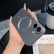 For iPhone 16 15 Pro Max 14 13 12 11 Magnetic MagSafe Shockproof Soft Case Cover