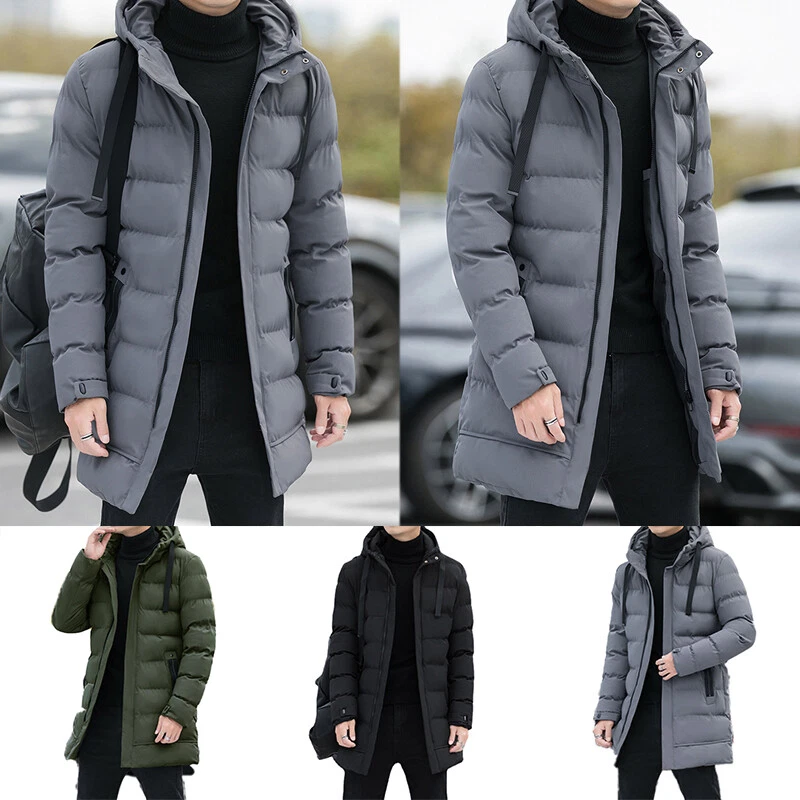 Warm puffer sales coat with hood