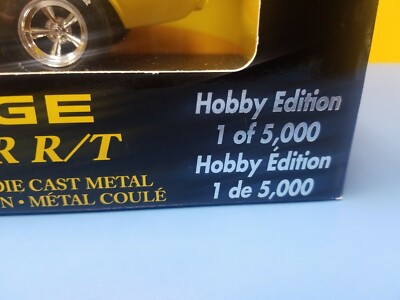 ERTL AMERICAN MUSCLE STREET DEMON 1970 DODGE CHALLENGER RT HOBBY