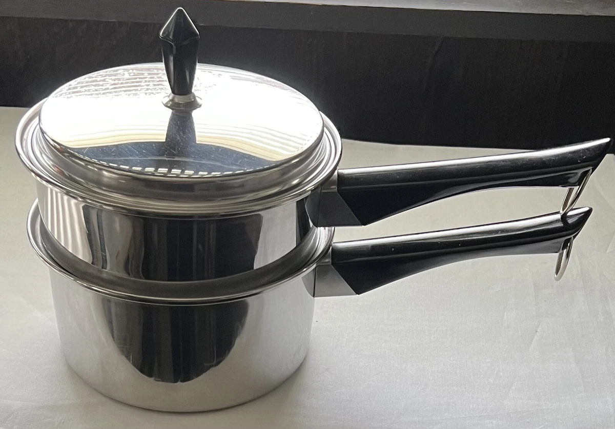 how to use a double boiler to steam vegetables