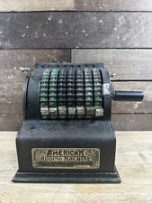 Vintage American Adding Machine By Can Company Chicago, Ill. #0031923