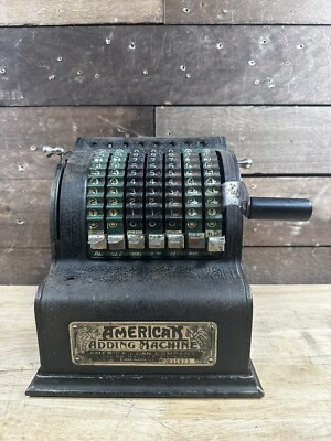 #ad #ad Vintage American Adding Machine By Can Company Chicago Ill. #0031923 $50.00