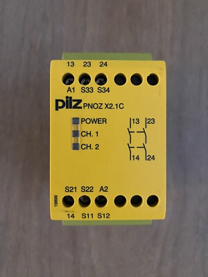 PILZ PNOZ X2.1C SAFETY RELAY