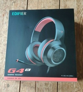 New EDIFIER G4 SE Gaming Headset for PC PS4 XBOX Headphones 3.5mm Surround Sound
