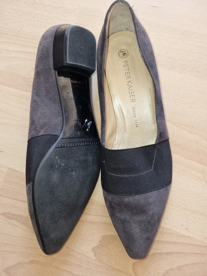 Peter Kaiser Damen Halbschuhe Comfortschuhe Braun Schwarz Gr.39 UK 6 - Bild 3 von 4