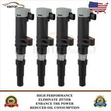 4 Ignition Coil For Nissan Renault 1.6l 2.0l L4 2001-2010