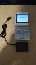 Nintendo Game Boy Advance GBA SP Silver System AGS 001 Refreshed