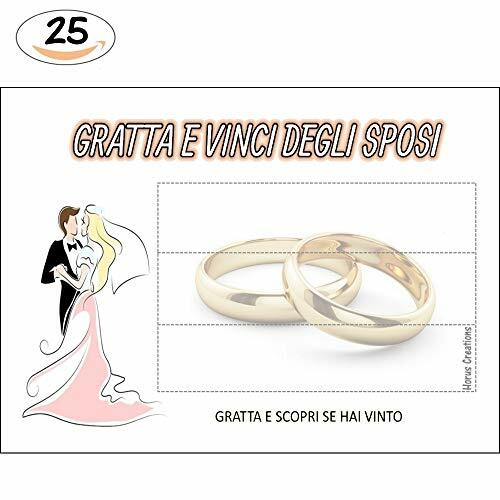 Gratta E Vinci Matrimonio Horus Creations - 25 Gratta E Vinci Da (N4u)
