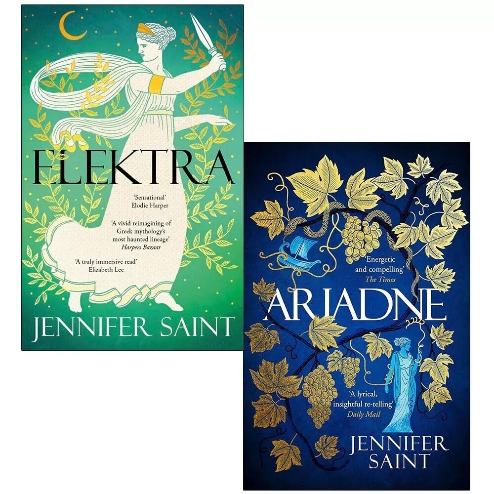 Jennifer Saint Collection 2 Books Set Ariadne, Elektra Paperback