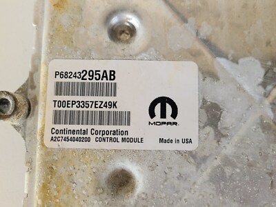 Engine ECM Control Module For 2016-2018 Dodge Caravan 3.6L – OEM 68243295AA Replacement