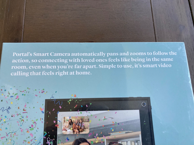 【新品未使用】 Portal Facebook スマートディスプレイ Facebook Portal Tablet - 10