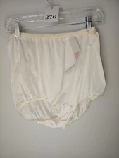 Vintage Shadowline Panties Style 17042 Ivory Size 9