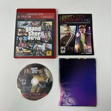 Grand Theft Auto: Episodes From Liberty City (Sony PlayStation 3, 2010) COMPLETE