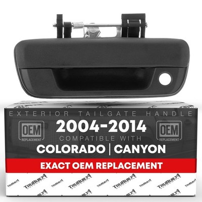 Tailgate Handle w/ Keyhole for Chevrolet Colorado; GMC Canyon - Plastic Tailg...