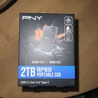 PNY 2TB USB 3.2 Gen 2x2 Type-C Portable SSD