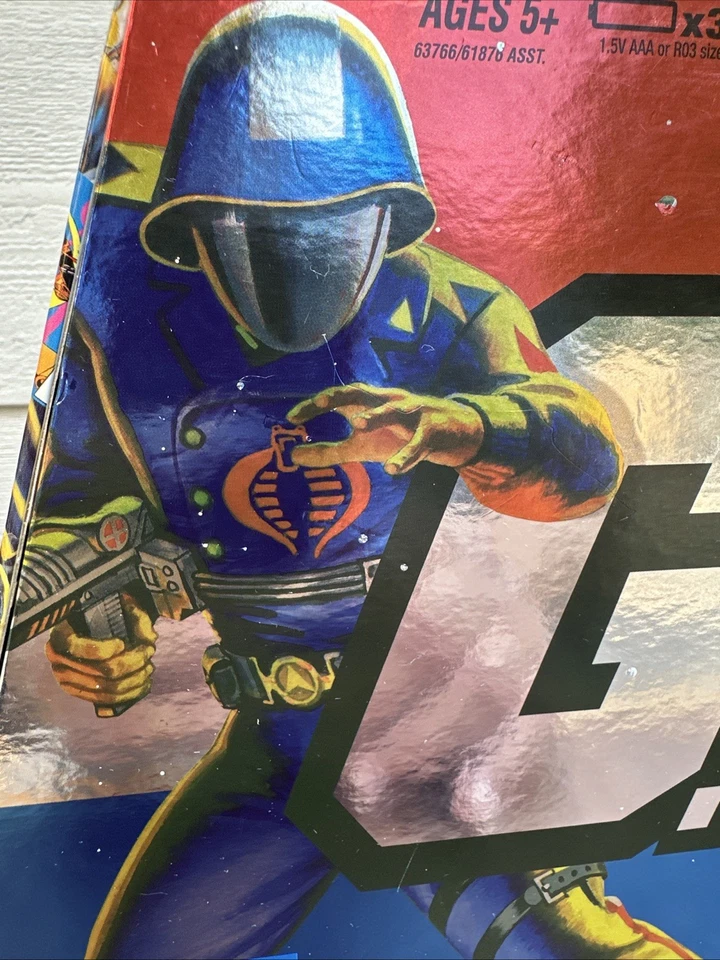 GI Joe 25th Anniversary Cobra Battle Set 5 Action Figures 2007 Hasbro -  READ - Image 2 of 4