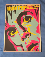 IGGY POP POSTER | AGORA BALLROOM - CLEVELAND OHIO |  1977 Official #3/150