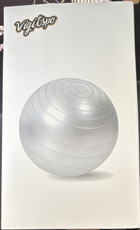 VigiTspo Gray Exercise Ball - Gray Exercise Ball