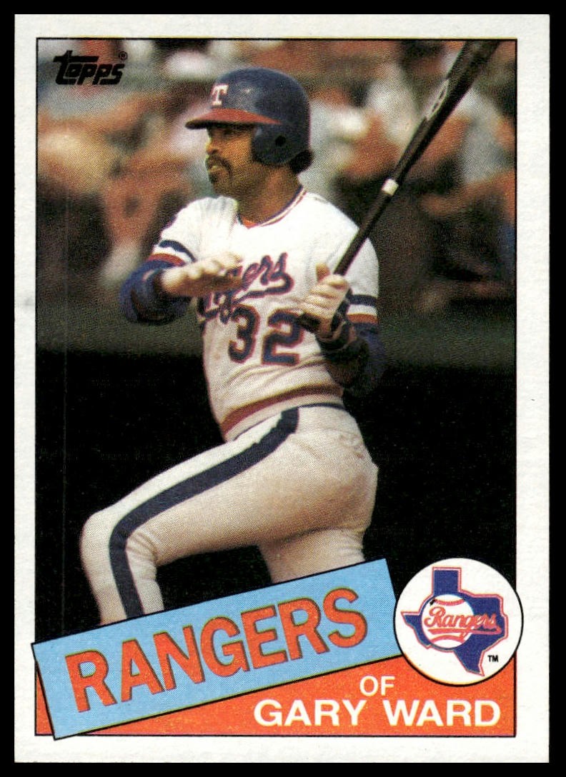 1985 Topps #414 Gary Ward NRMT+