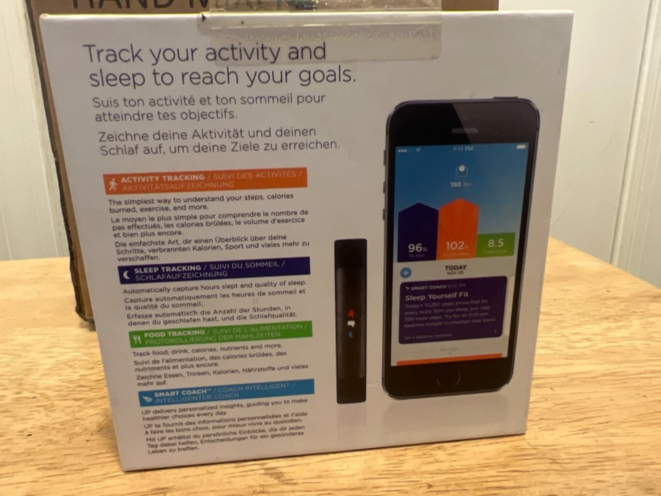 Rastreador inalámbrico de actividad y sueño UP2 by Jawbone (nuevo sellado) Bluetooth Foto 2 de 2