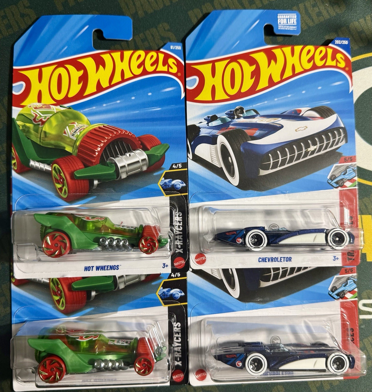 Hot Wheels 2026 TH Hot Wheengs & TH Chevroletor 1:64 Diecast Lot of 4