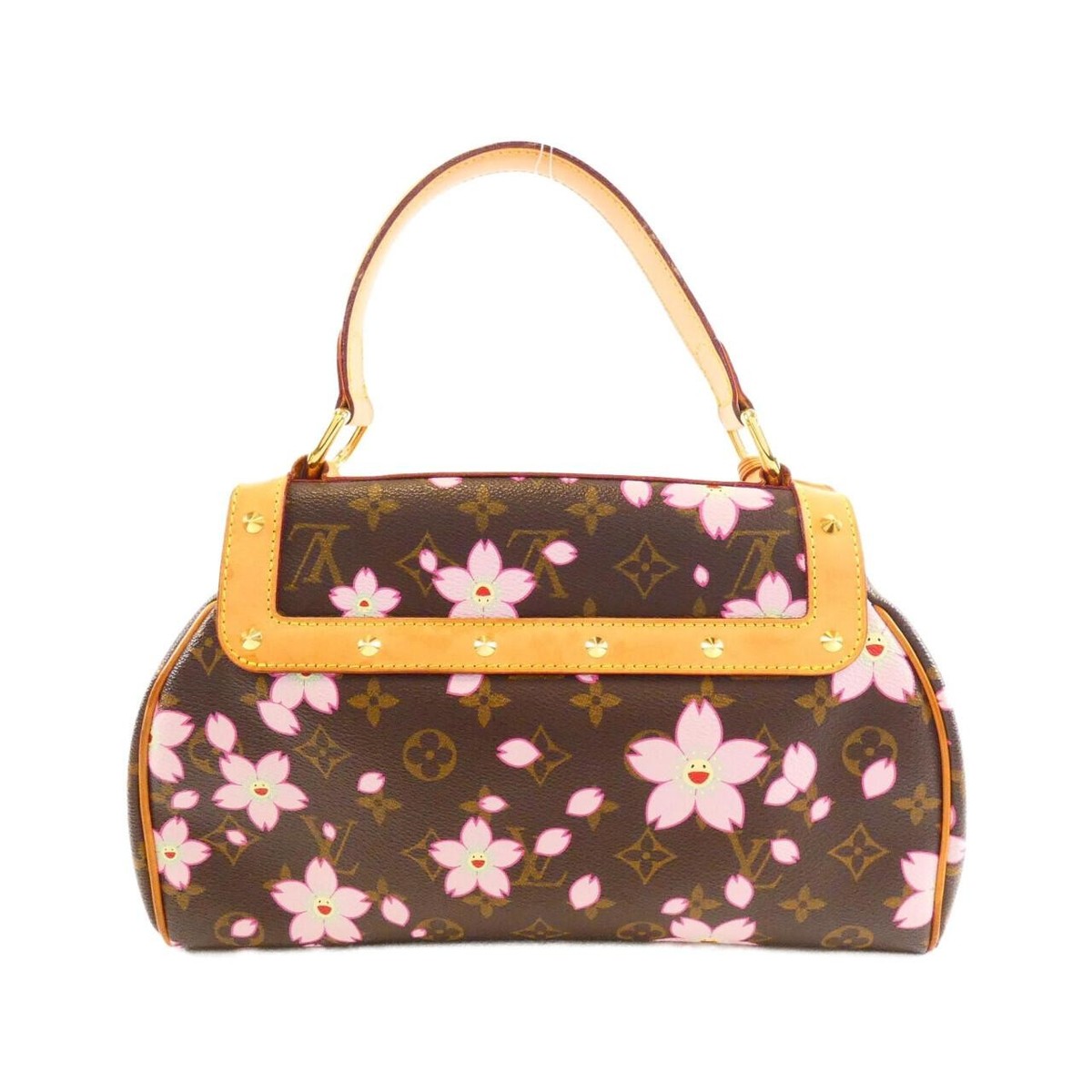 Louis Vuitton Sac Retro Shoulder Bag PM Brown Leather for