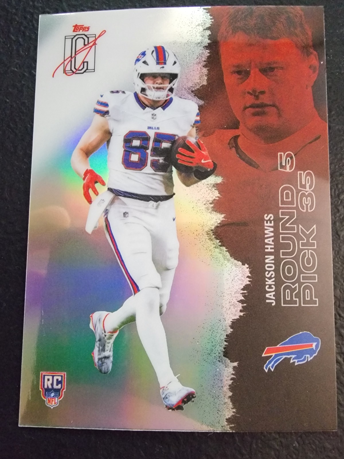 2025 Topps Signature Class Jackson Hawes #207 Chrome Refractor Rookie Card RC