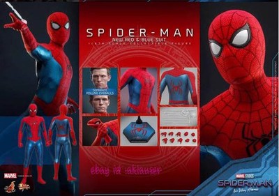 Hot Toys 1/6 Mms679 Spider-Man No Way Home Spider-Man (New Red & Blue Suit)