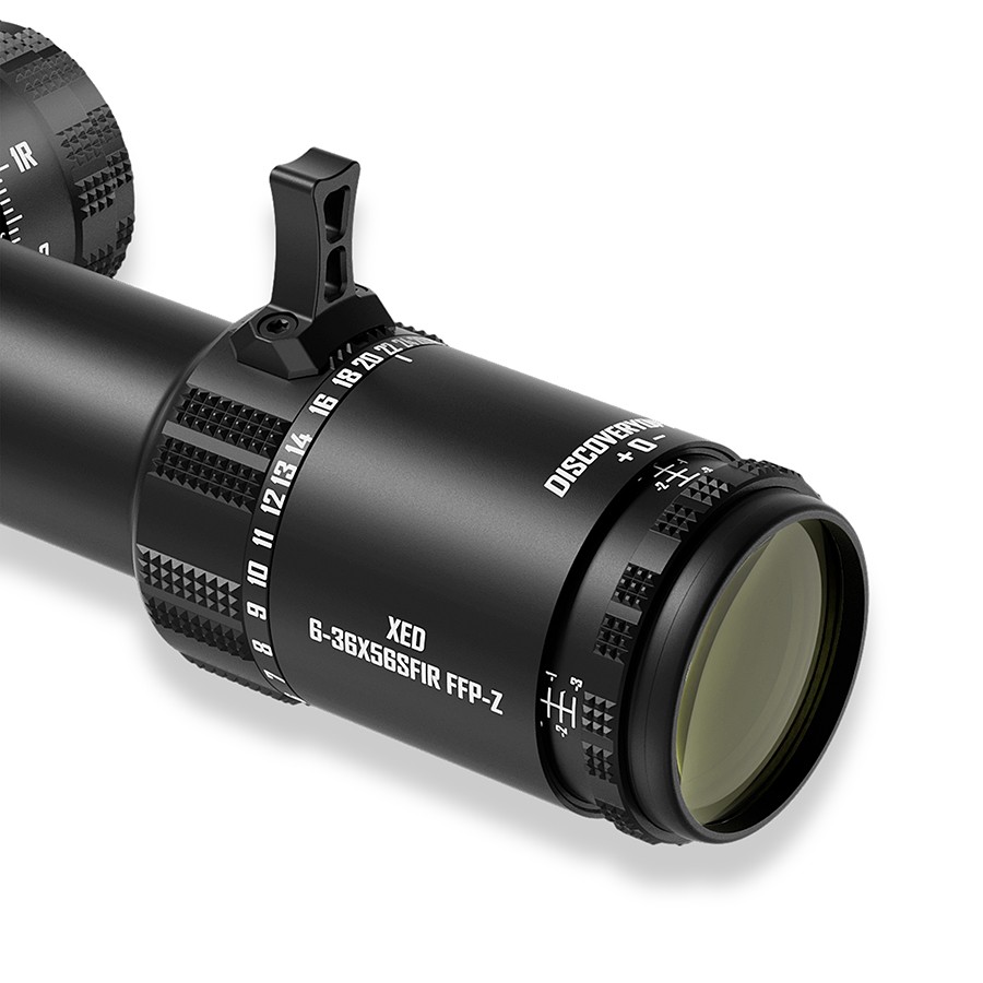 DISCOVERY XED 6-36X56SFIR FFP .50BMG MRAD Zero Stop Hunting Rifle