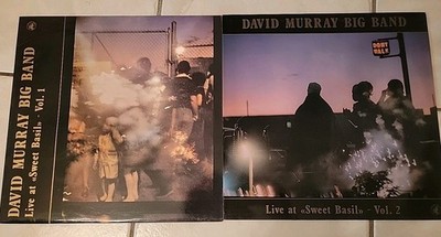 David Murray Big Band Live At Sweet Basil Vol. 1 & Vol. 2 Black Saint 1986 LP's