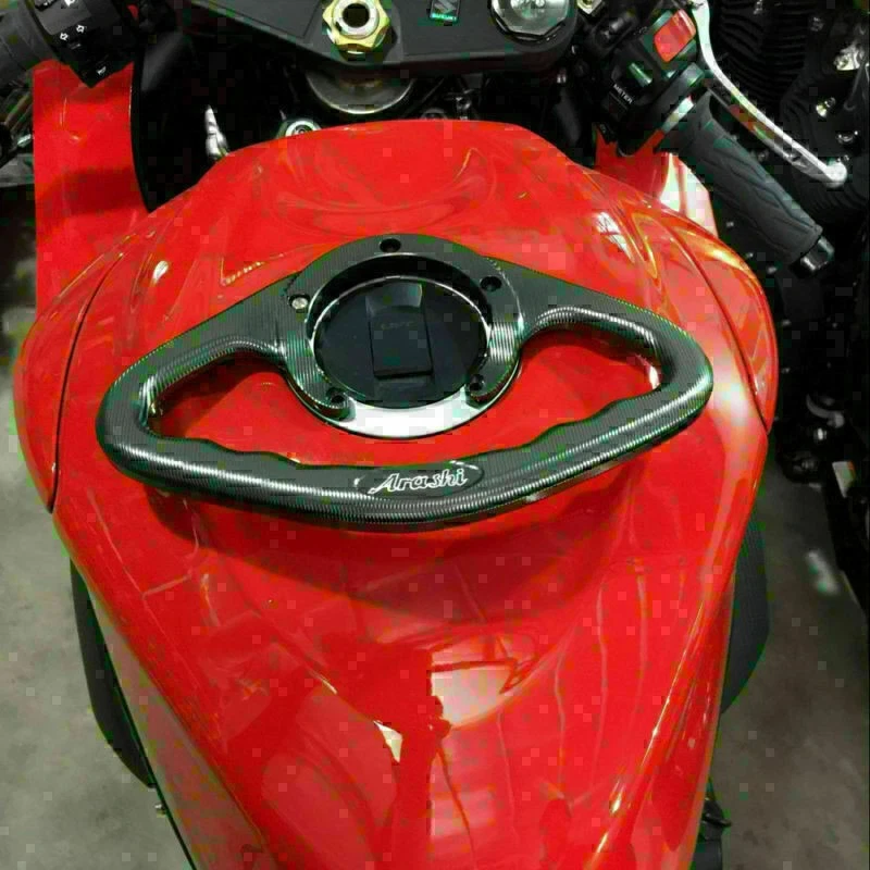 Cabo de barra de apoio para tanque de passageiros Kawasaki ZZR1200 02-05 Z1000 03 ZX1100 cinza - Imagem 3 de 3